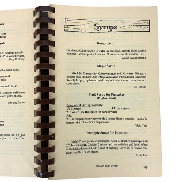 Cookin With Home Storage By Vicki Tate Revised Ed Spiral Bound Cookbook 1993 - Picture 4 of 12